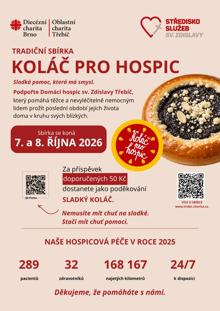 SBÍRKA SE KONÁ 7.a 8. ŘÍJNA 2026