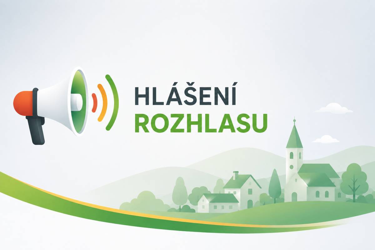 Hlášení místní rozhlas