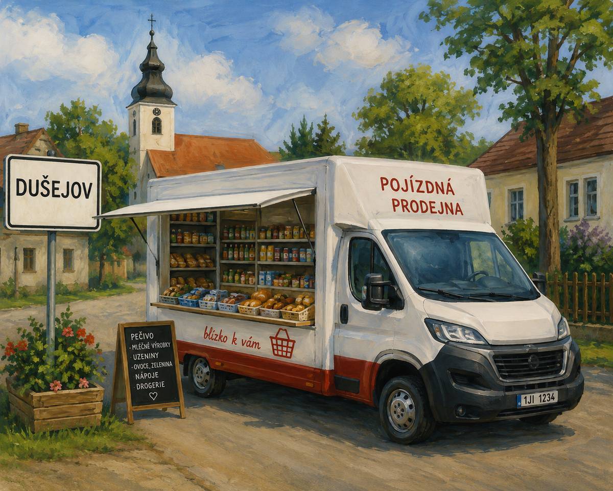 Z důvodu dočasného uzavření prodejny COOP v Dušejově jsem dnes zjišťovala možnost zajíždění pojízdné prodejny potravin k nám do obce. Byl mi nabídnut jeden den v týdnu - pátek kolem 14. hodiny. Zjišťuji tedy zájem o tuto službu mezi občany. V nabídce by bylo jeníkovské pečivo sladké i slané, uzeniny, sladkosti... Zkrátka základní zjednodušený sortiment. Pojízdná prodejna by sem zajížděla pouze v případě zájmu občanů (prakticky nám dělá laskavost). Prosím občany, kteří by měli o službu zájem, aby mi napsali na e-mail starosta@dusejov.cz a nebo mi zavolali na telefon 724 300 486. Starším občanům jsem schopna pomoct po předchozí domluvě v úředních hodinách s objednávkou dovážkové služby rohlik.cz. Rohlik.cz má minimální objednávku na zavážku domů 500 Kč pro seniory, 750 Kč pro běžné občany, pokud se domluvíte s někým dalším, je možné případně objednávku spojit do jedné. Opět se mi v případě zájmu nebojte ozvat. Zdeňka Bradáčová - starostka obce Dušejov