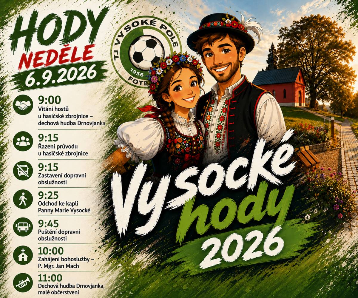 Dopolední program v neděli 6.9.2026