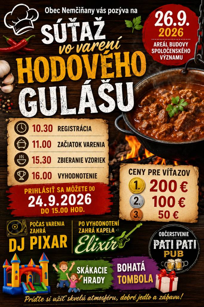 Hodový guláš 2026