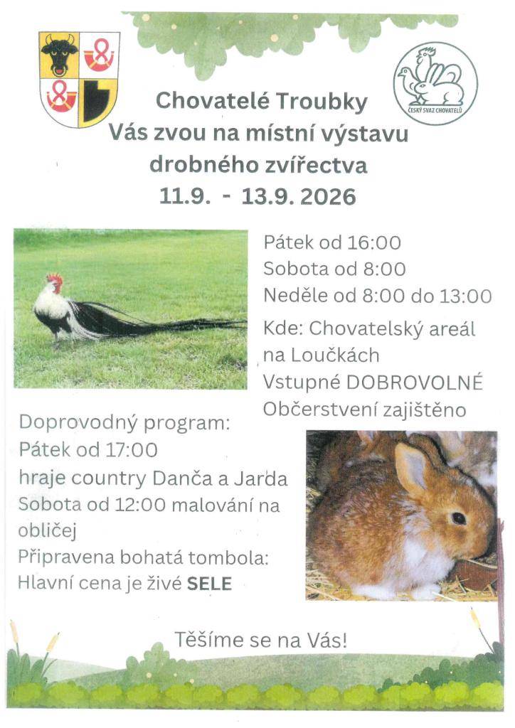 Výstava drobného zvířectva