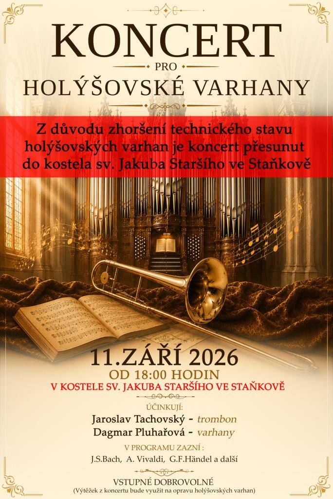 konaný v kostele sv. Jakuba ve Staňkově