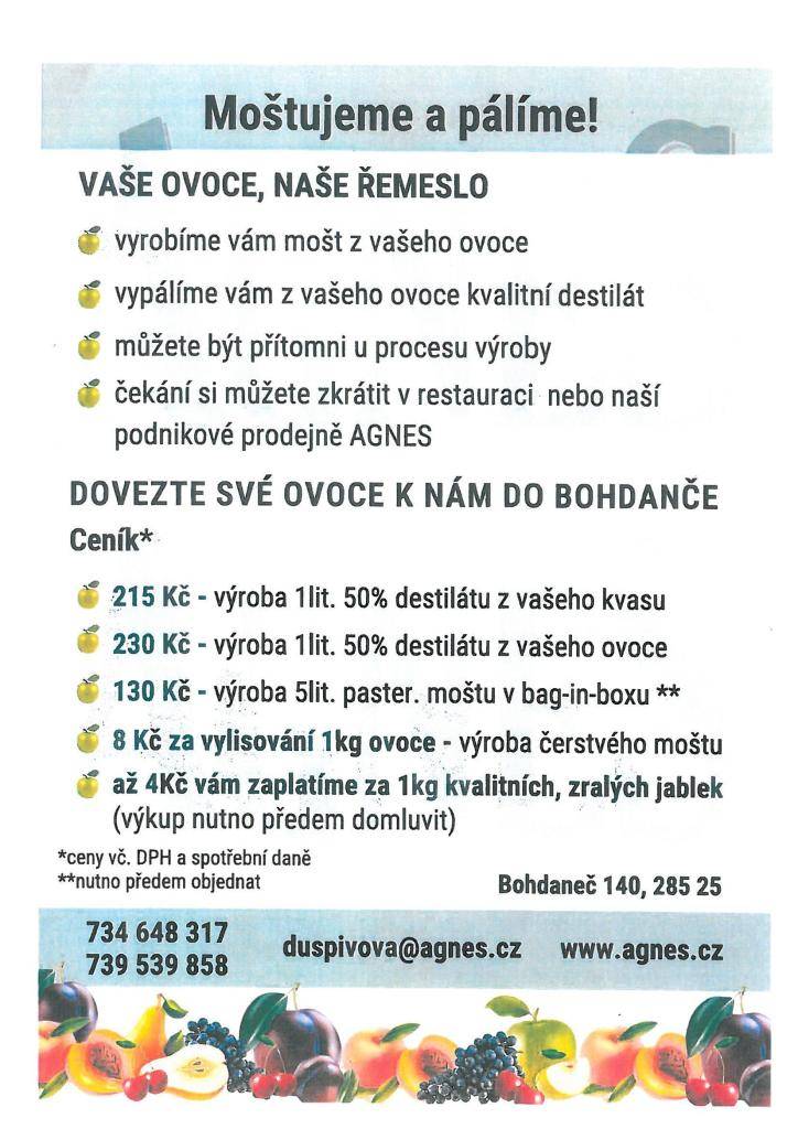 Moštujeme a pálíme - Bohdaneč 140
