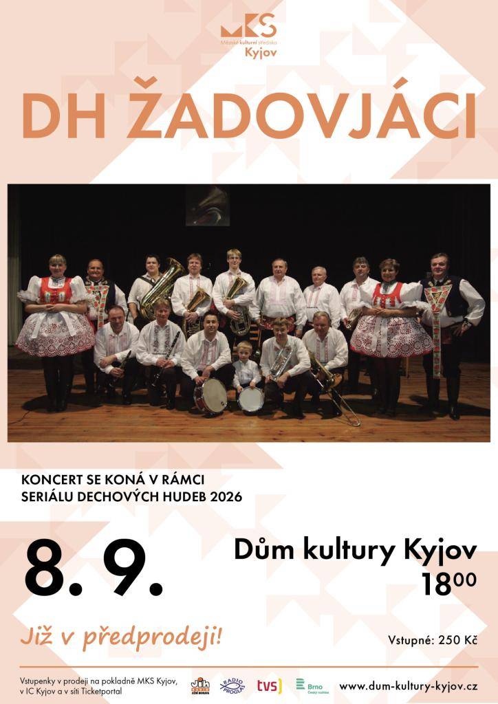 8.9. od 18:00 hod. Dům kultury Kyjov