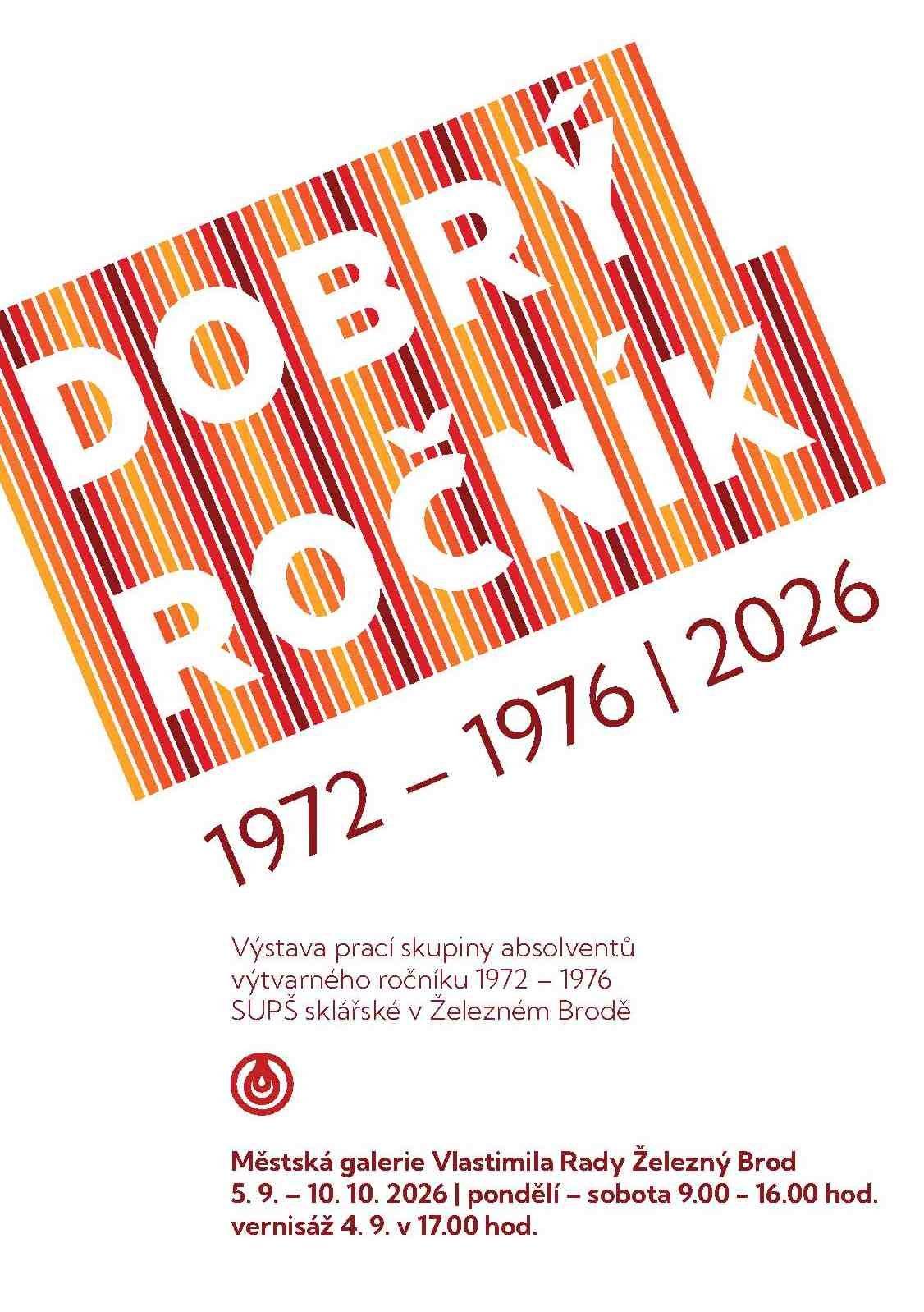 1. 9. ROZBAL PODNIKÁNÍ - podnikatelský kurz 1. 9. HRAVÉ PODIVUHODNOSTI - výstava v Rest.Art centru 2. 9. FOTBAL - FK ŽELEZNÝ BROD - SK SEMILY, od 17 hodin, Rohozec Arena 4. 9. DOBRÝ ROČNÍK - vernisáž výstavy, v 17 hodin, Městská galerie Vlastimila Rady 4. 9. ŠUMNÝ JAZZ - koncert od 20 hodin v Rest.Art centru 5. 9. BRODSKÁ TROJKA - 10.ročník petanque turnaje, od 10 hodin 5. 9. BADMINTON BZÍ CUP - "O NEJVĚTŠÍHO MELOUNA" - od 10.30 hodin, sokolovna Bzí 5. - 27. 9. DNY EVROPSKÉHO DĚDICTVÍ V ŽELEZNÉM BRODĚ 6. 9. POHÁDKOVÝ LES - od 9 hodin, start parkoviště u skautů 9. 9. EVROPSLÁ DEN RECYKLACE BATERIÍ - mezinárodní a světové dny v knihovně, Městská knihovna  9. 9. KINOKVÍZ - vědomostní kvíz, od 18.30 hodin v KC Kino Železný Brod 11. 9. ZAHRADA ČECH - zájezd do Litoměřic 11. 9. DEN IZS - ukázky jednotlivých složek IZS, od 8.30 hodin na hasičském cvičiště 11. 9 - 12. 9. HISTORIC JIZERA 2026 - 17. ročník jízdy pravidelnosti automobilů 12. 9. LUŽANSKÁ MŠE - od 19 hodin, kostel Nejsvětější Trojice ve Bzí 12. 9. VÝLET S ČČK DO ZOO A ZÁMĚK DĚČÍN - rezervace předem nutná 13. 9. MALÝ, HUBENÝ A JEDNOOKÝ - loutkové divadlo, od 15 hodin v Rest.Art centru 15. 9. OD DIGESTOŘE PLNÉ NETOPÝRŮ PO HROZNÝŠE V MOTORU - aneb jak se žije v záchranné stanici - beseda od 17.30 hodin v Městské knihovně 18. 9. XXVII. PECHAKUCHA - NEROZBITNÍ - od 19 hodin v KC Kino 19. 9. VÝSTAVA VÝSLEDKŮ 15. ROČNÍKU SKLÁŘSKÉHO SYMPOZIA LETNÍ SKLÁŘSKÁ DÍLNA 2026 - v Městském muzeu 19. - 20. 9. SKLENĚNÉ MĚSTEČKO - festival sklářského řemesla, doprovodný program do 30.9. MILOSLAV JANKŮ - SKLENĚNÉ FIGURKY - výstava v Městském muzeu Železný BrodSkl měst26-brožura-web.pdf