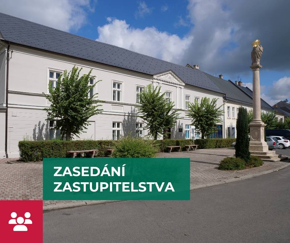 Město Město Albrechtice zve občany na 28. zasedání zastupitelstva města Město Albrechtice konané v pondělí 7. září 2026 v 17:00 hodin v zasedací síni měšťanského domu.