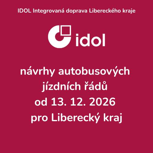 🚌 Přinášíme informaci pro cestující veřejnou dopravou. KORID LK zveřejnil návrhy autobusových jízdních řádů od 13. prosince 2026. Pro cestující z Dubé se žádné výrazné změny nechystají. 😊 🟢 Většina autobusových linek, které obsluhují Dubou, zůstává beze změny. 🟡 Pouze u linky 284 Dubá – Tuhaň – Domašice – Snědovice, Sukorady se počítá u dvou spojů s drobnou úpravou času o 1–2 minuty. 👉 Kompletní návrhy jízdních řádů pro Liberecký kraj najdete na webu IDOL: https://www.iidol.cz/zmeny-provozu/?changeId=672