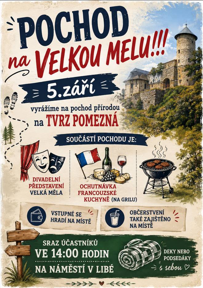 ....dne 05.09.2026 pochod na TVRZ POMEZNÁ