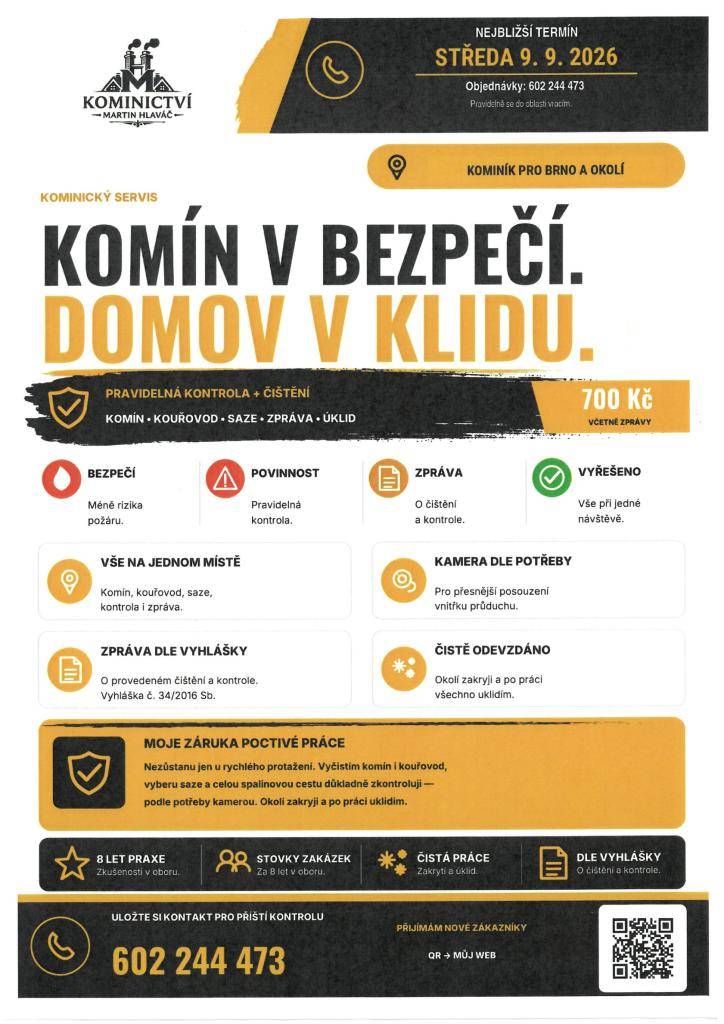 středa 9.9.2026