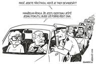 Policista zastavil řidiče, který jel podezřele pomalu. Důvod pochopil hned po první otázce