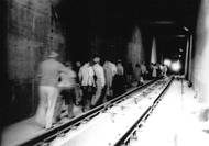 Den otevřených dveří na stanici Fučíkova (Nádraží Holešovice) v létě 1983